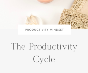 The Productivity Cycle